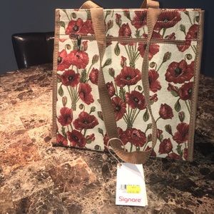 Floral Small Tote/Shopper Bag